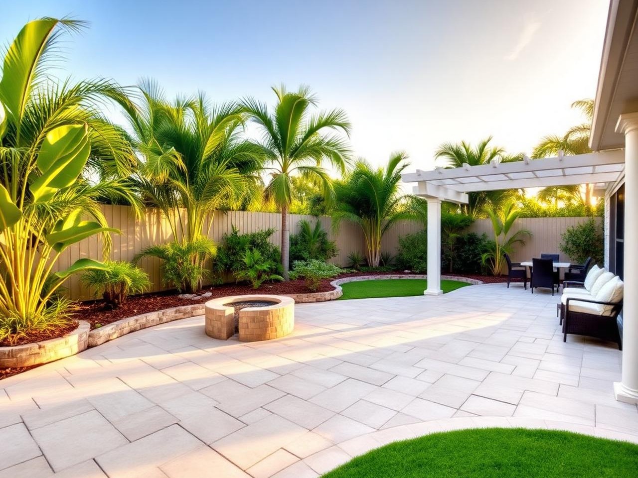 Full Backyard Build after completion