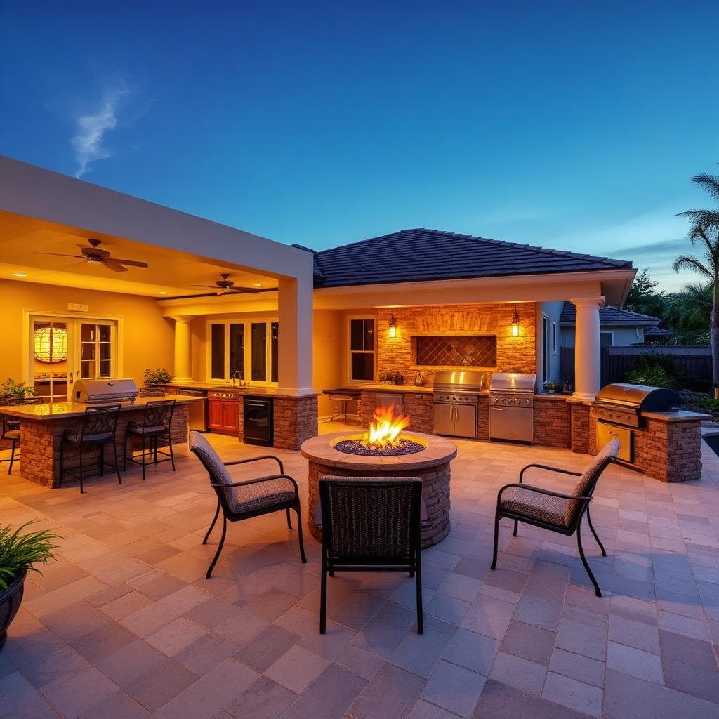 Complete Outdoor Living project by Service Queen Builds